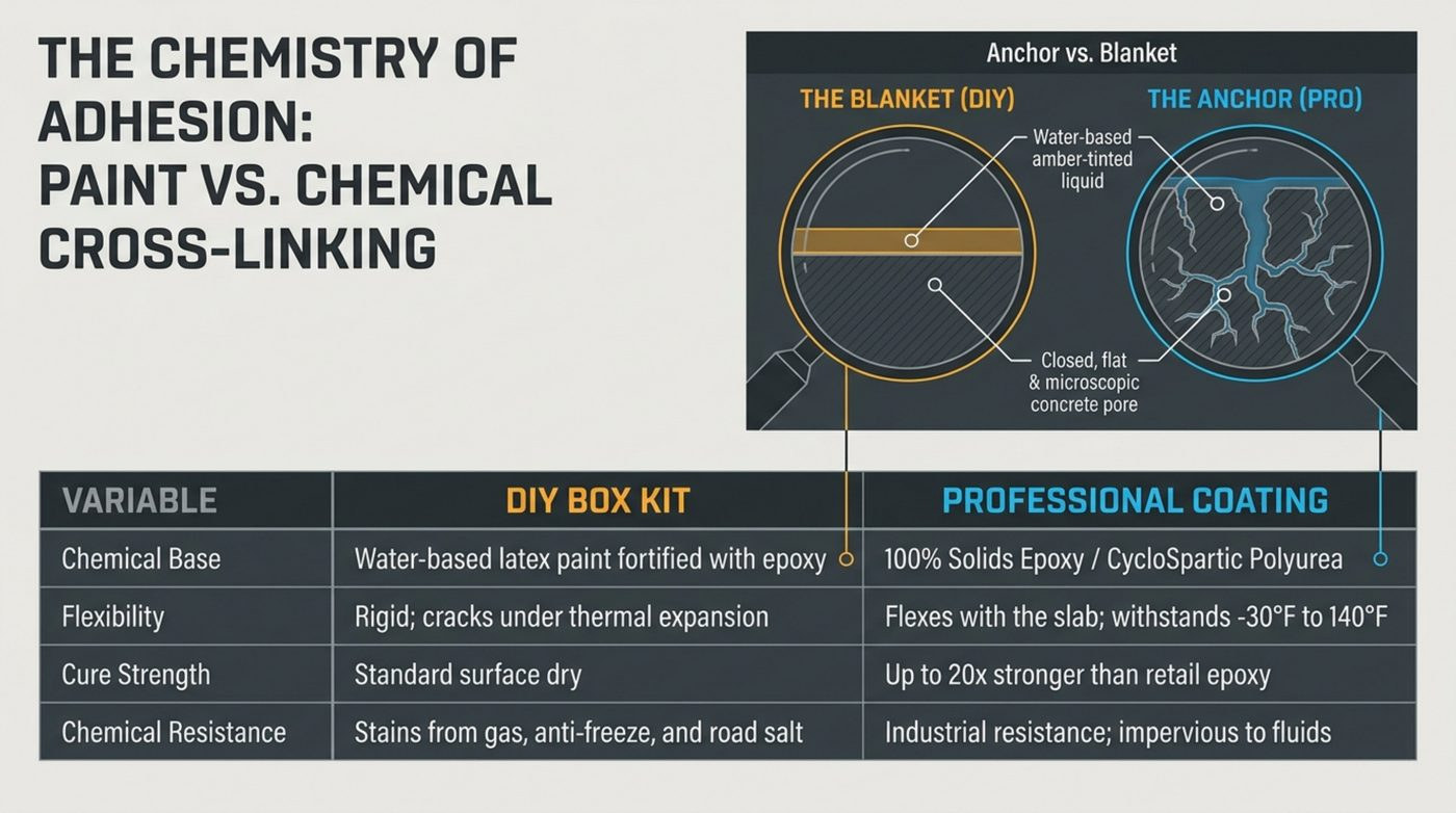 Anchor or blanket? How coating adhesion actually works