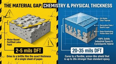 2-5 Mils vs 20-35 Mils: The Material Gap That Decides Floor Lifespan