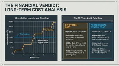 The Financial Verdict: DIY vs Professional Over 12 Years